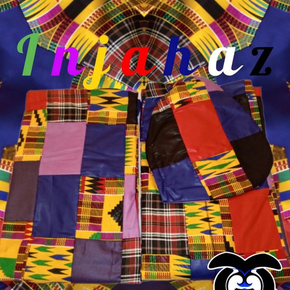 NEW Harem Pants Set Custom Made Patchwork 1 Of 1 BayeFall "African Tribal Theme" - Picture 3 of 3